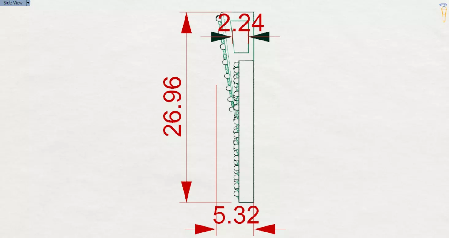 Rose Gold stl 3dm Pendant Sparkling Diamonds Heart Design jp0310 3D print model_26