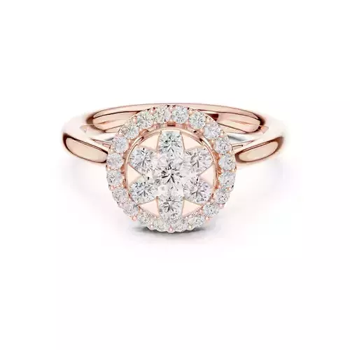 Round Cut Diamond Engagement Wedding Ring 3DM STL Video