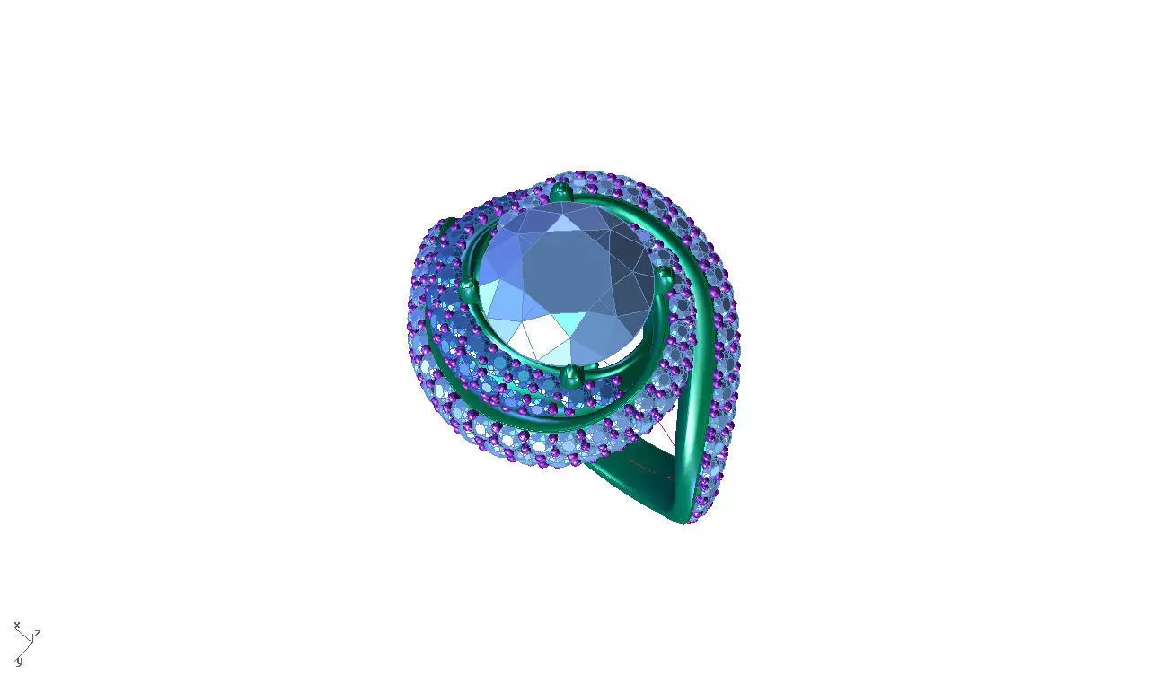 Trinity Ruban Ring-zlr0178 3D print model_8