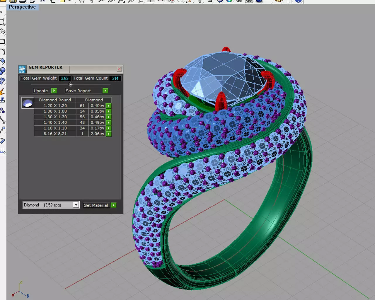 Trinity Ruban Ring-zlr0178 3D print model_7