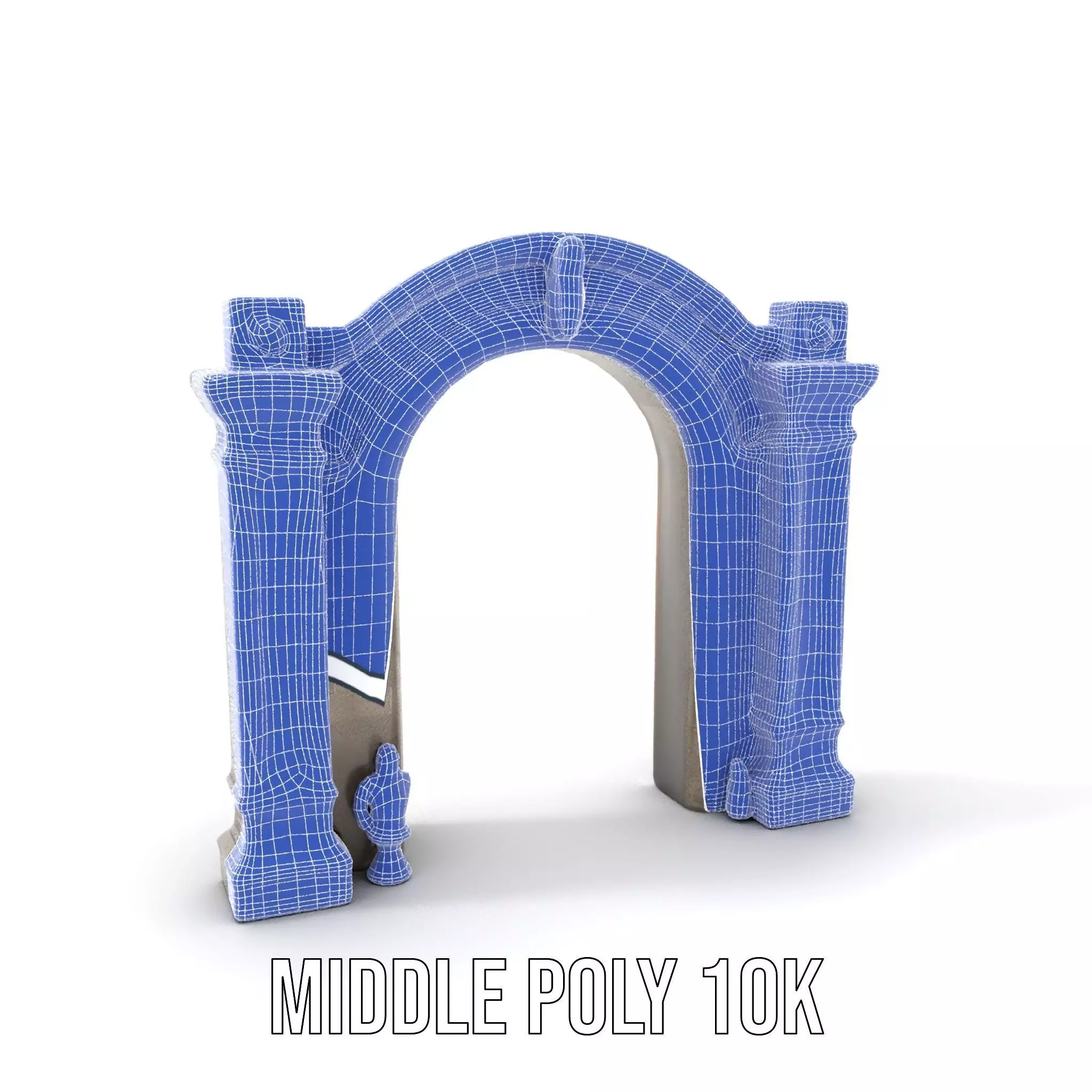 Classic Stone Arch model pack Low-poly 3D model_23