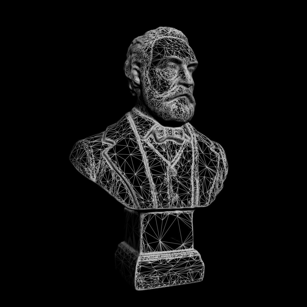 Victor Hugo 3D model_4