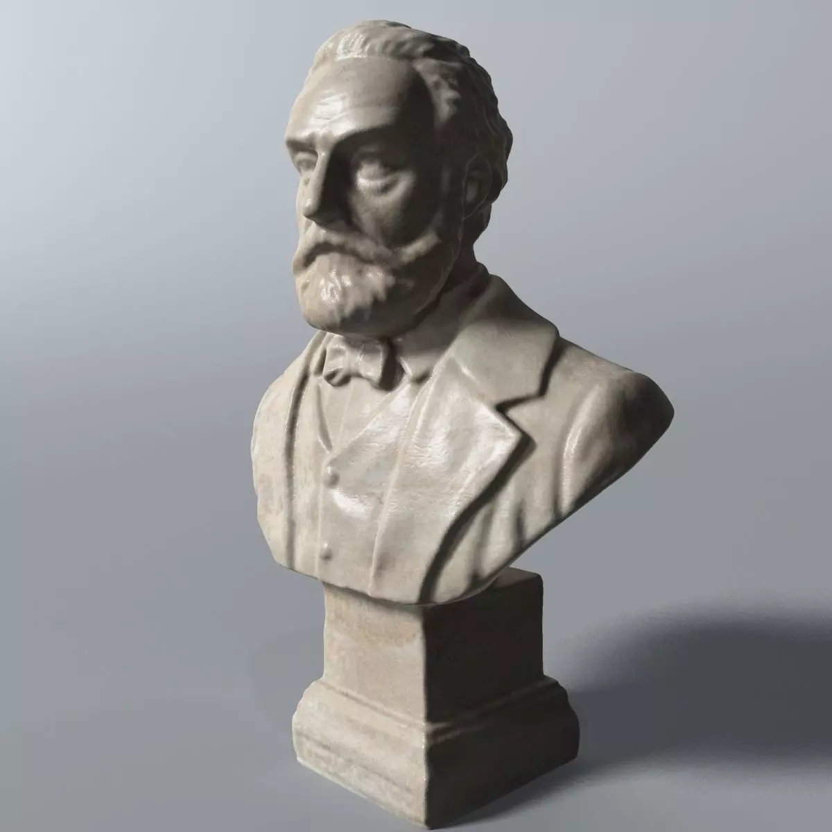 Victor Hugo 3D model_0