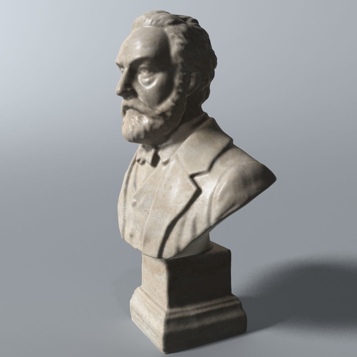 Victor Hugo 3D model_1