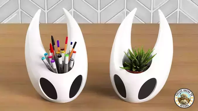 Fan Art Hornet Planter and Coverpot Hollow Knight Silksong