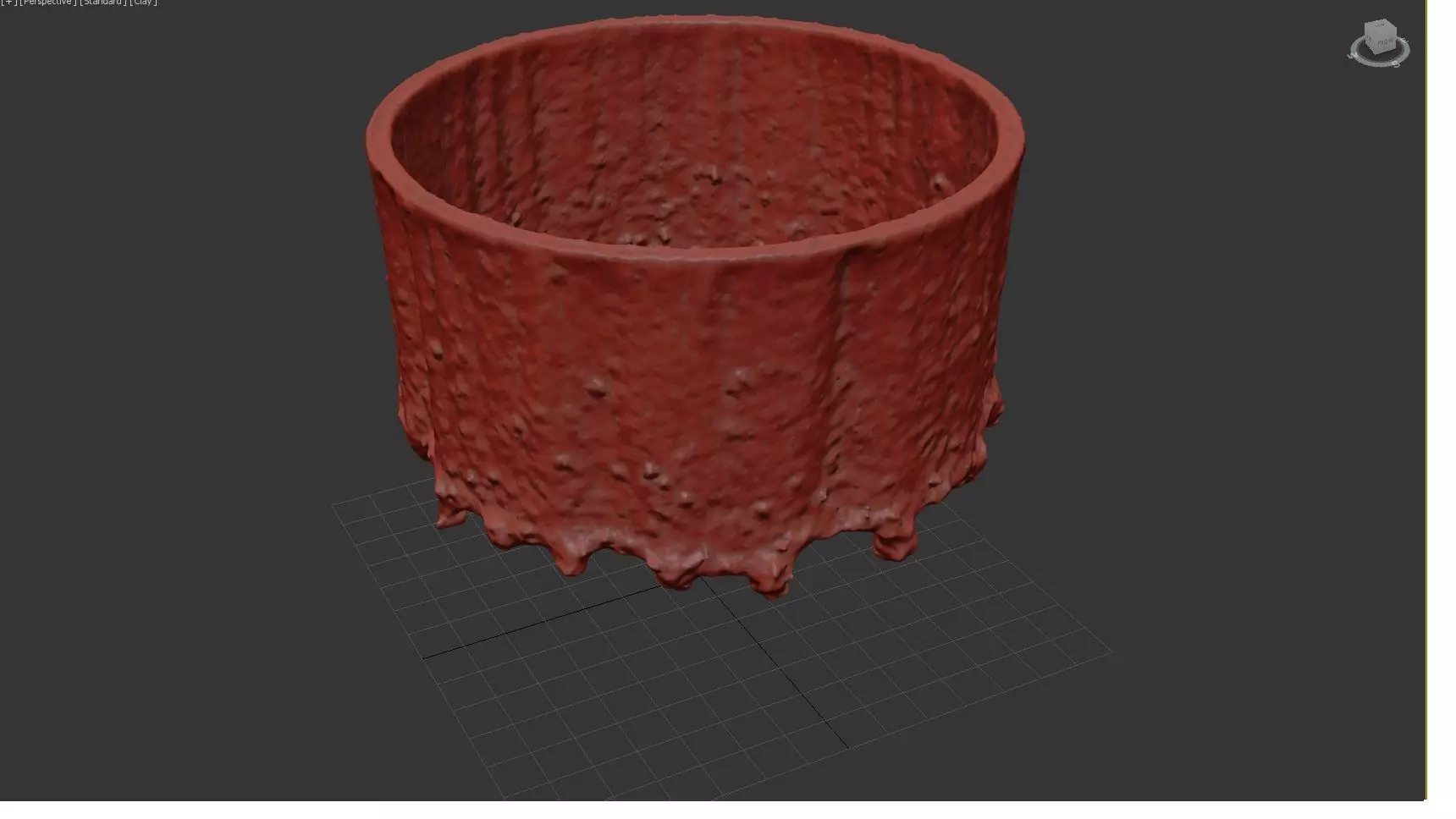 Waterfall Fountain 3D Animation Low-poly 3D model_5