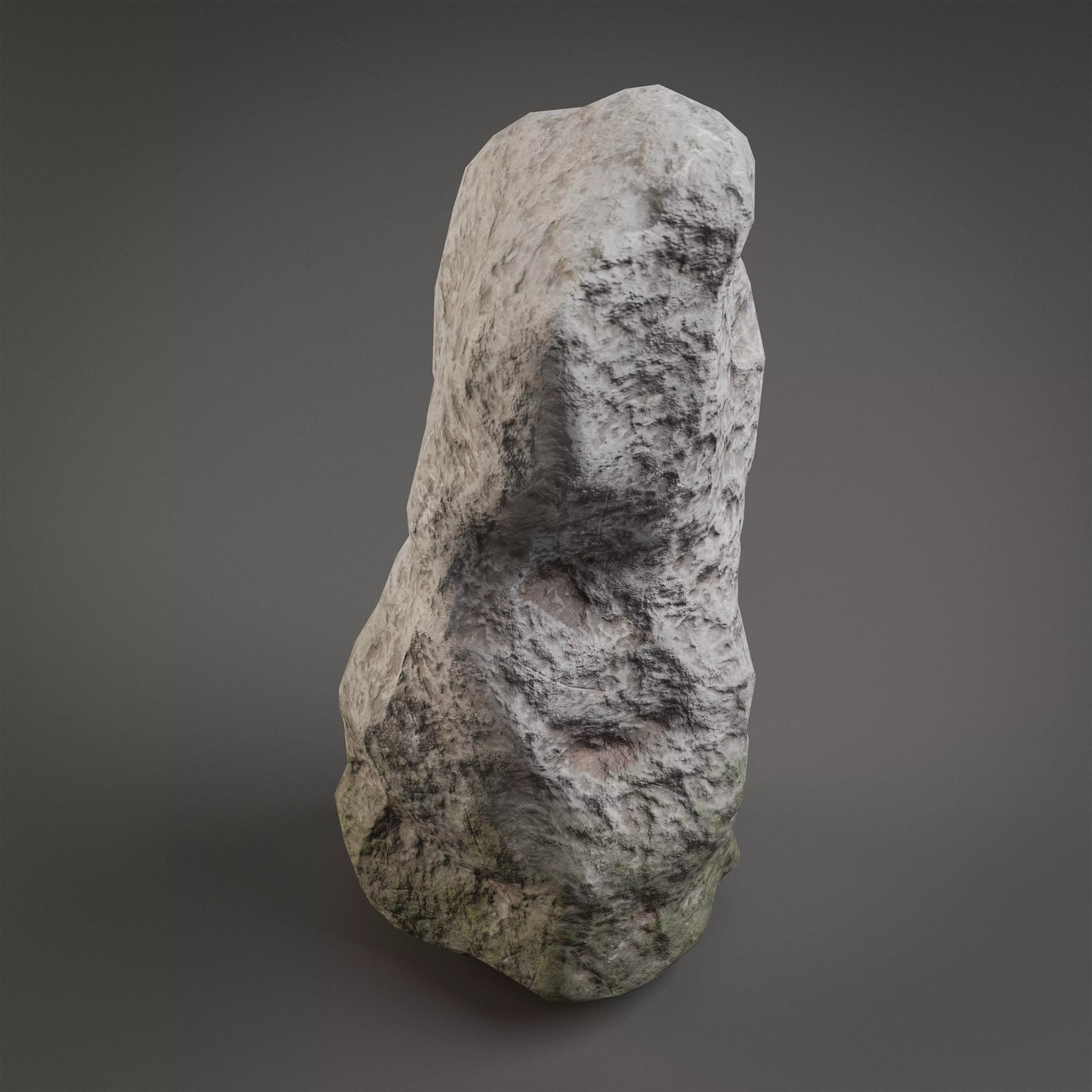 10 Low Poly Rocks 3D model_7