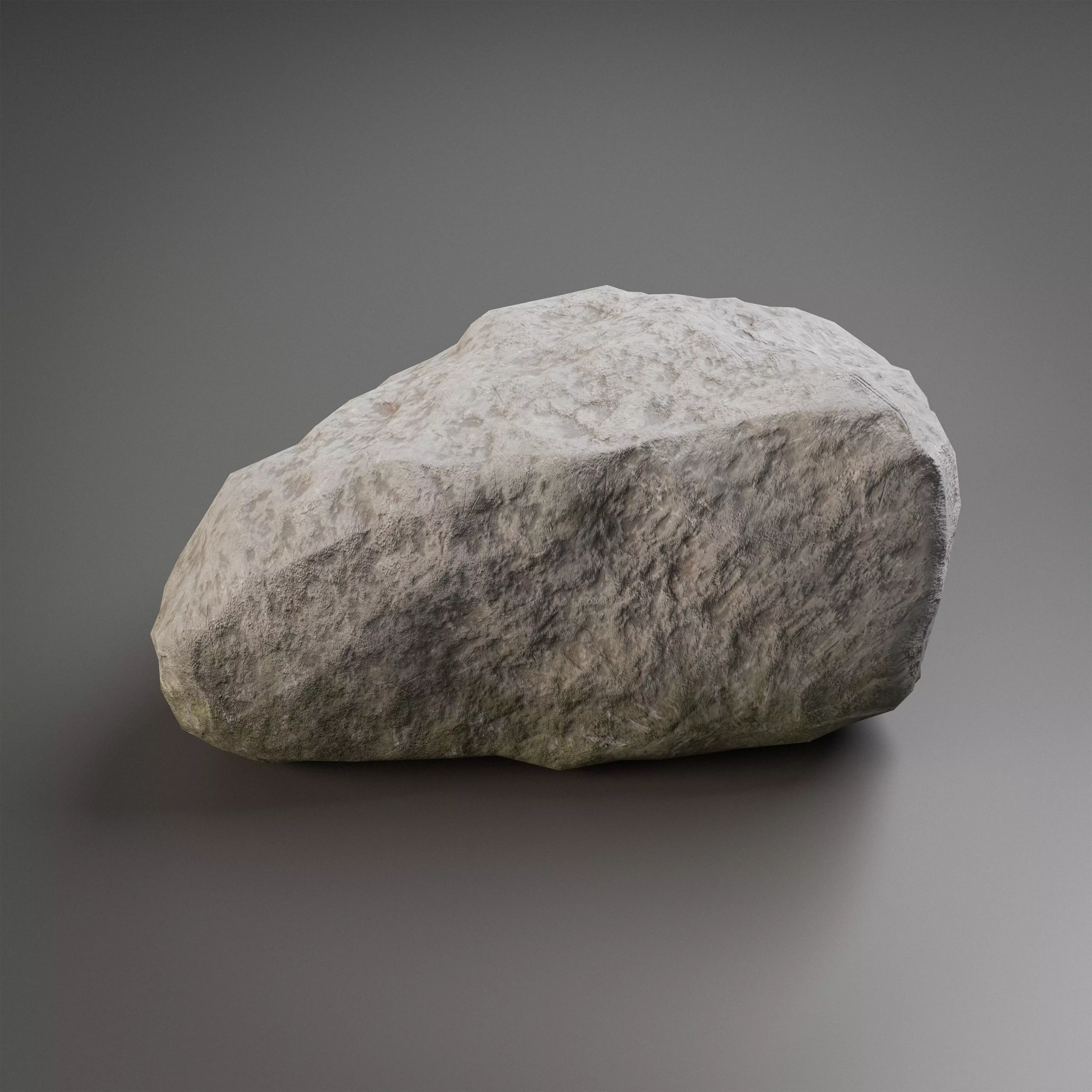 10 Low Poly Rocks 3D model_5