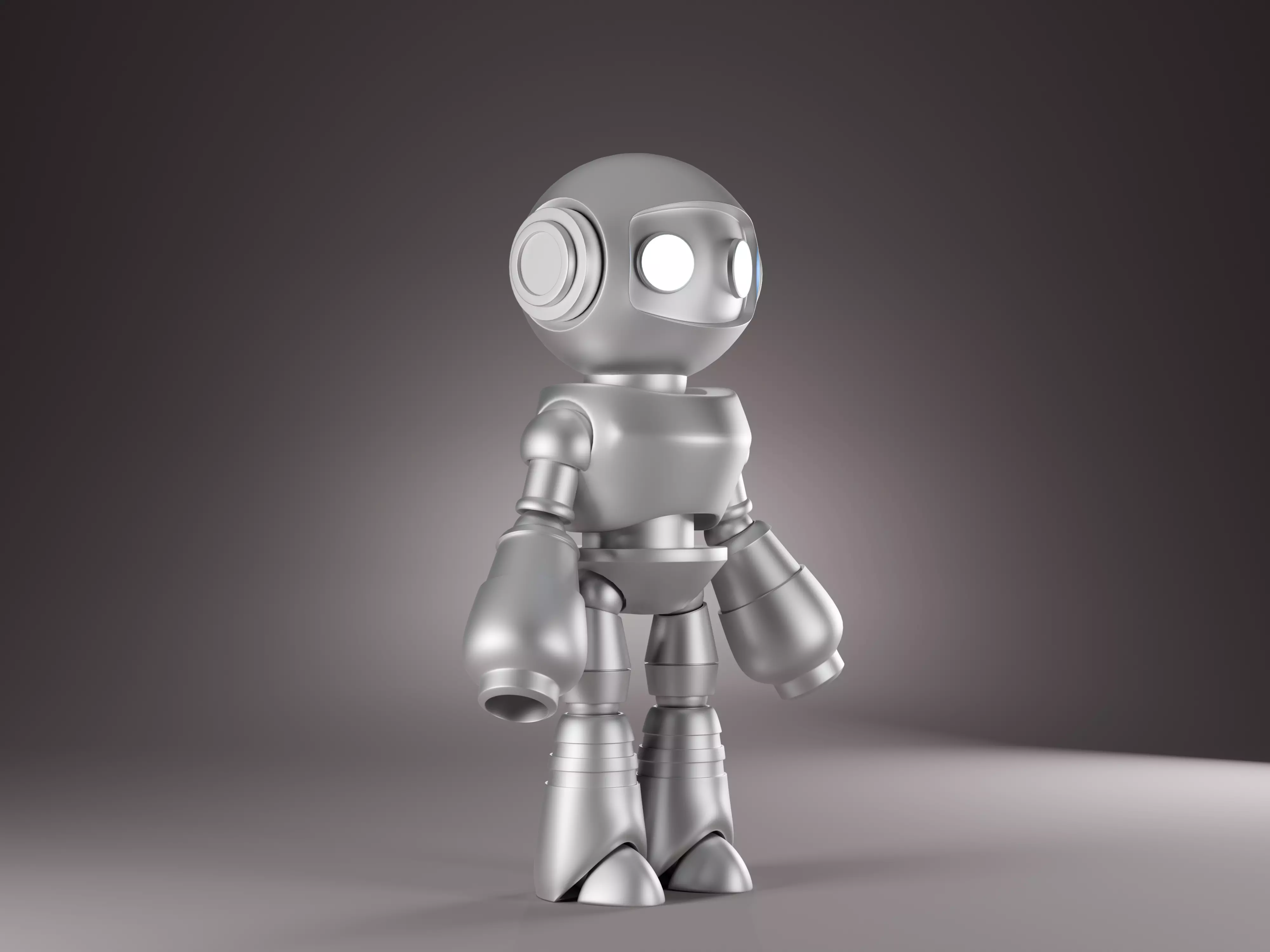 Cute Robo Free 3D Model Free 3D model_5