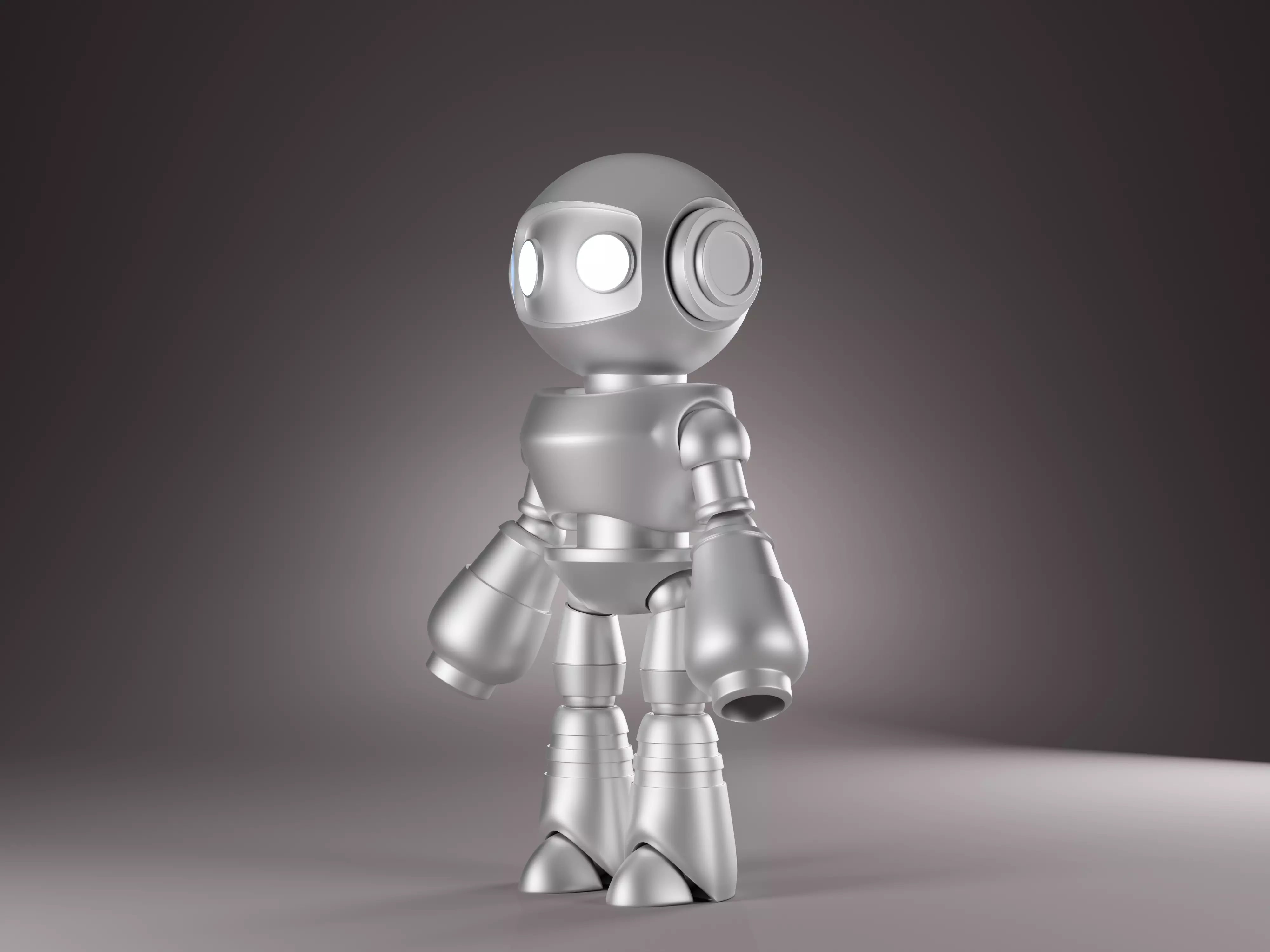 Cute Robo Free 3D Model Free 3D model_2