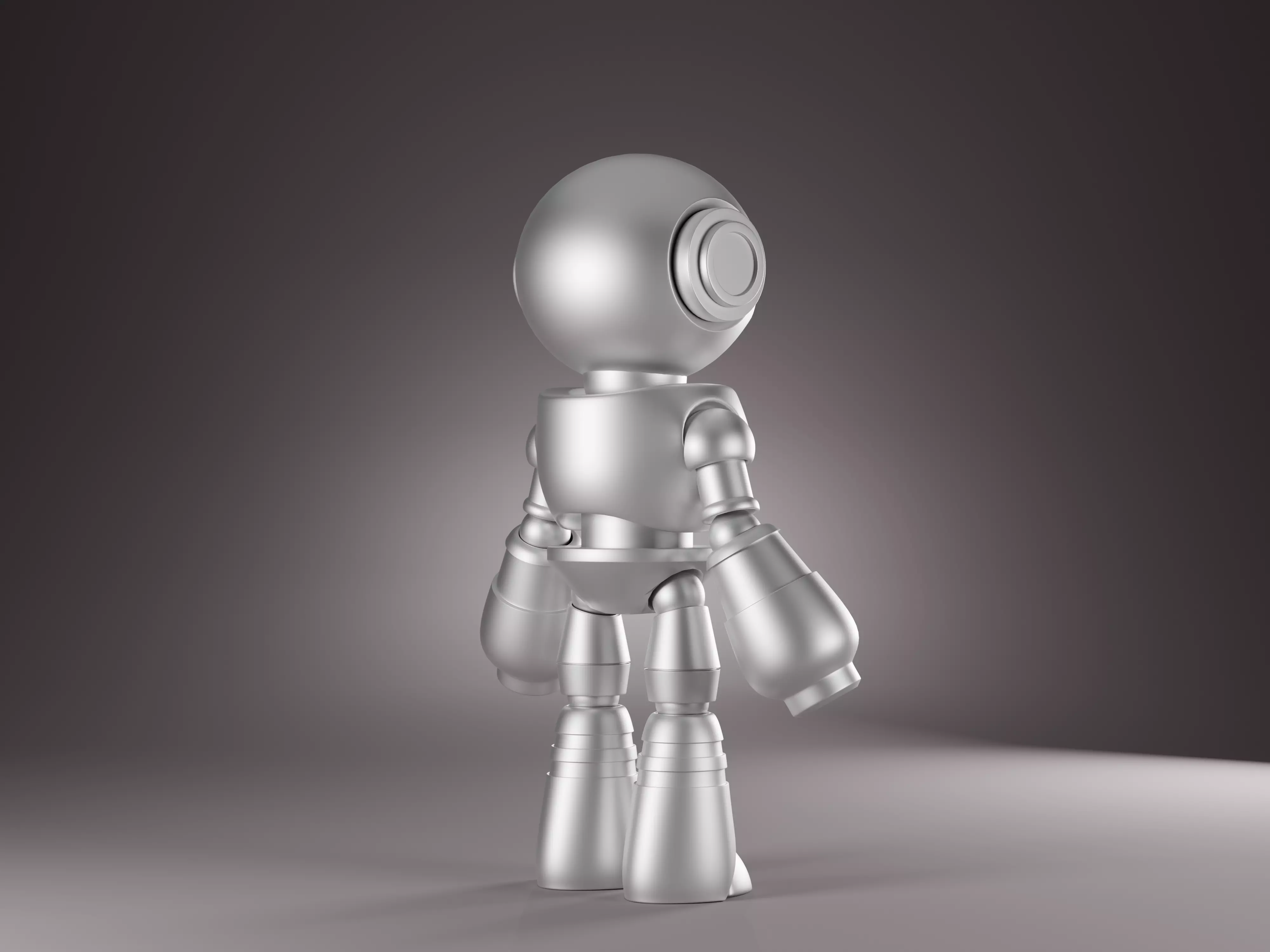 Cute Robo Free 3D Model Free 3D model_6