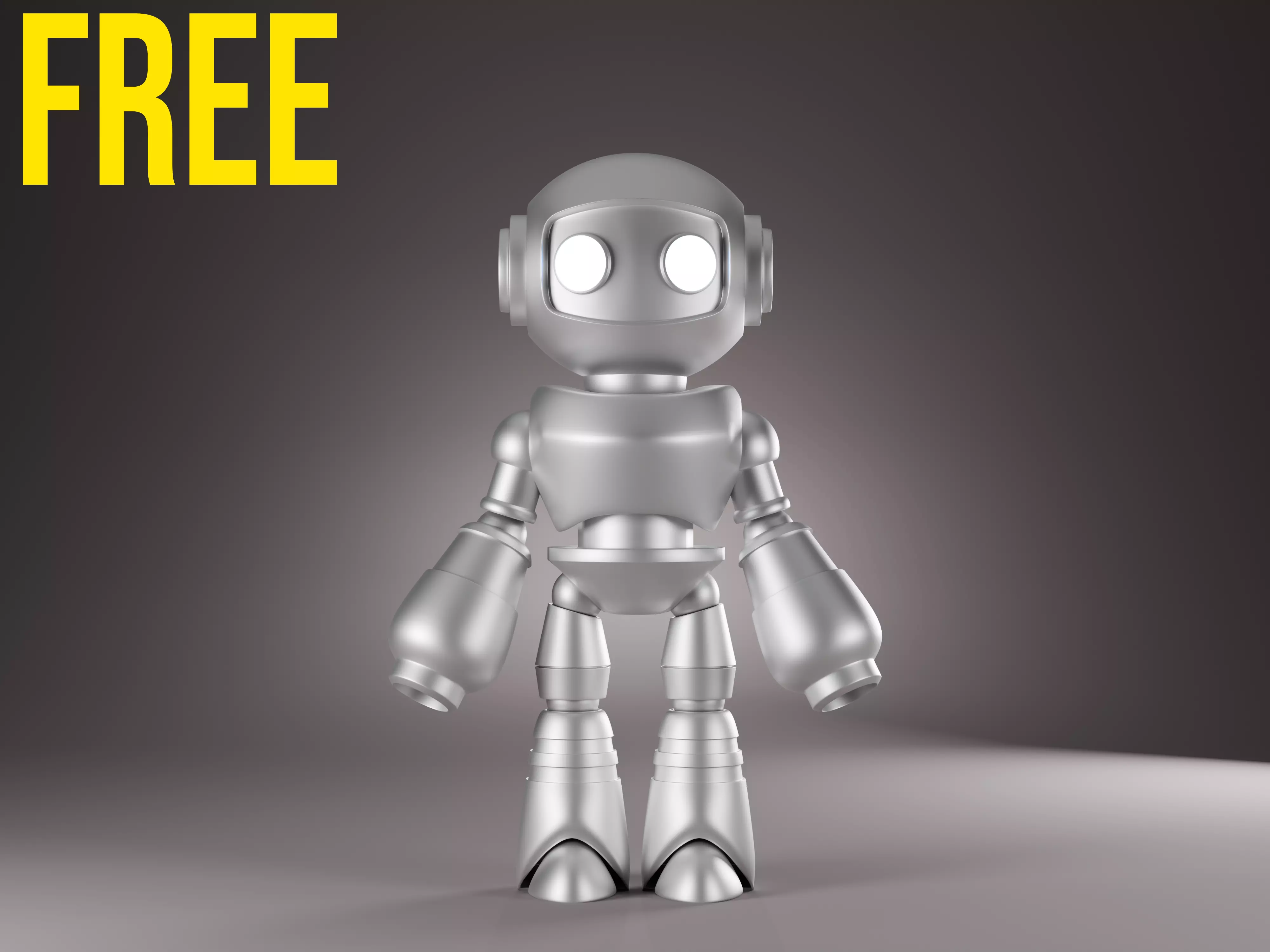 Cute Robo Free 3D Model Free 3D model_0