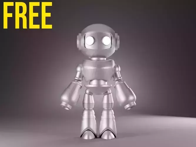 Cute Robo Free 3D Model Free 3D model