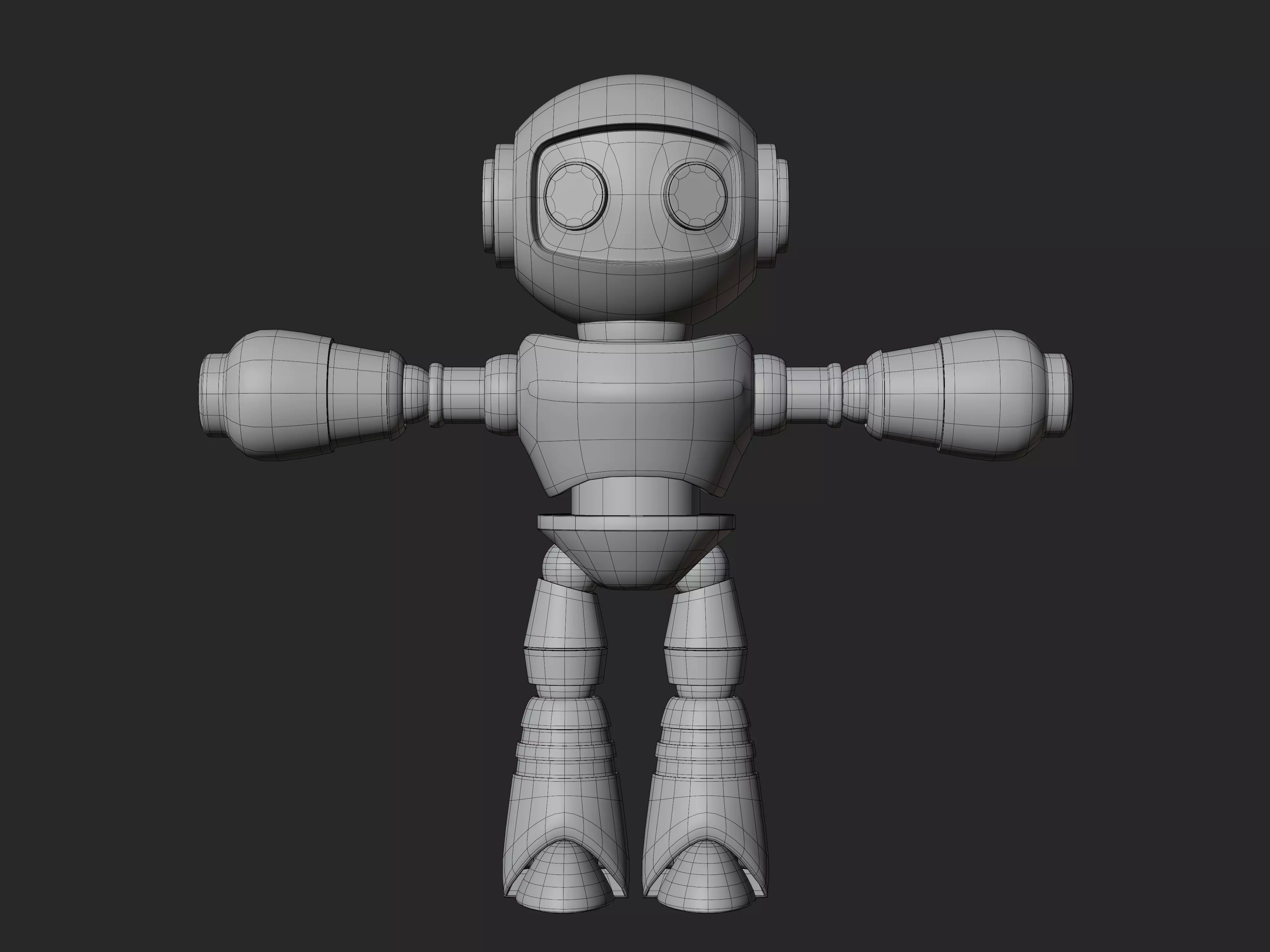 Cute Robo Free 3D Model Free 3D model_7