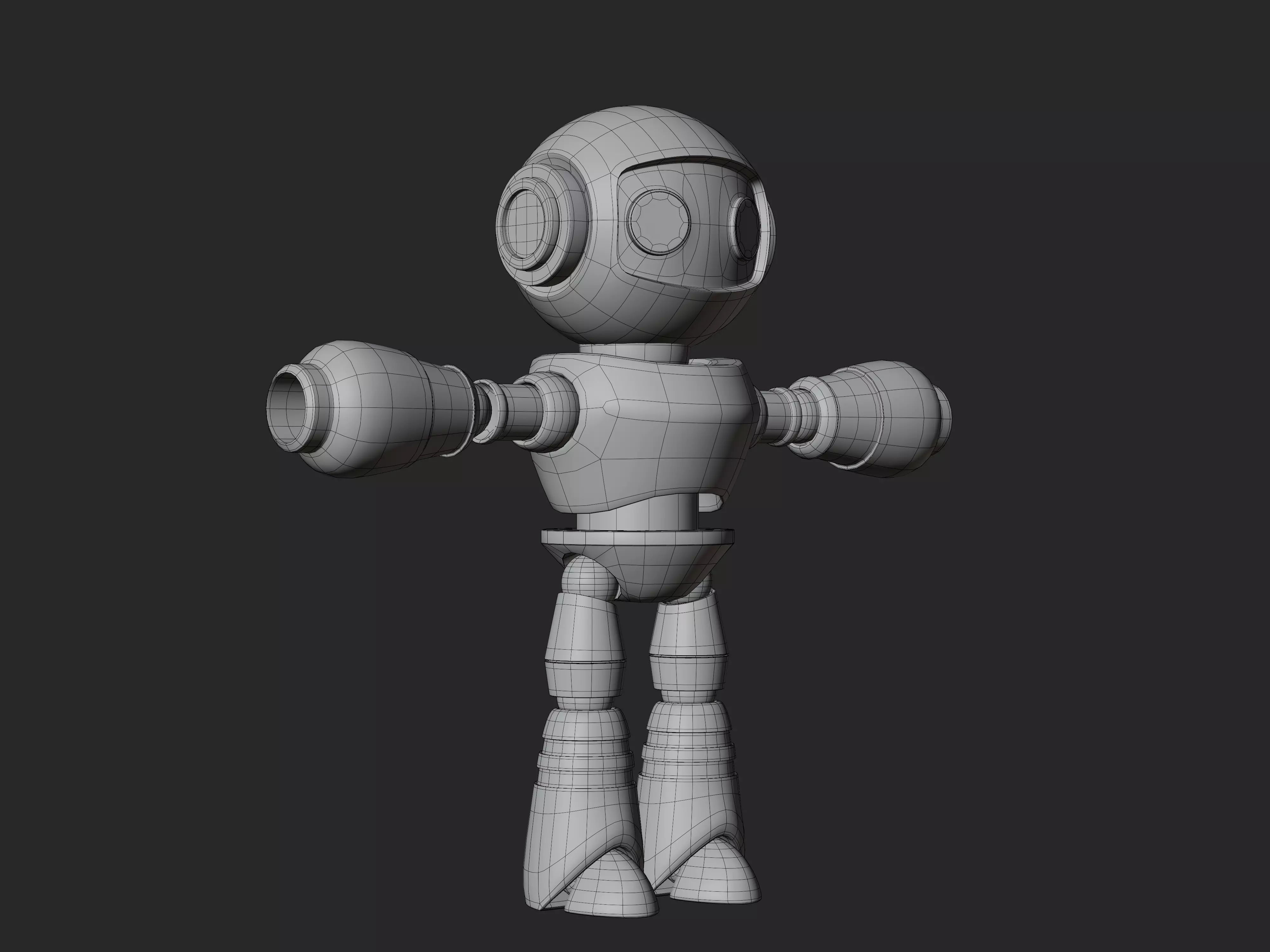 Cute Robo Free 3D Model Free 3D model_12