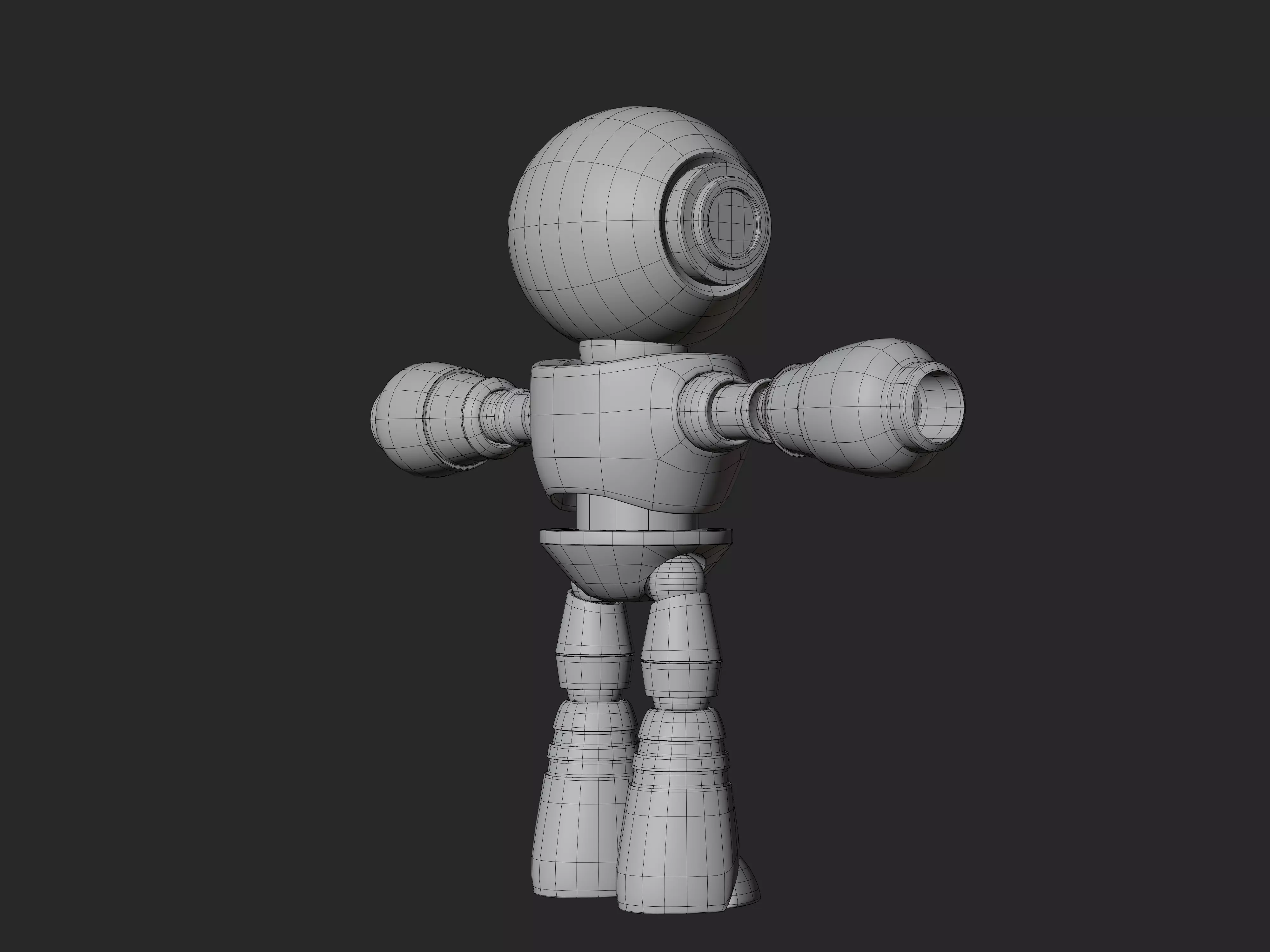 Cute Robo Free 3D Model Free 3D model_11