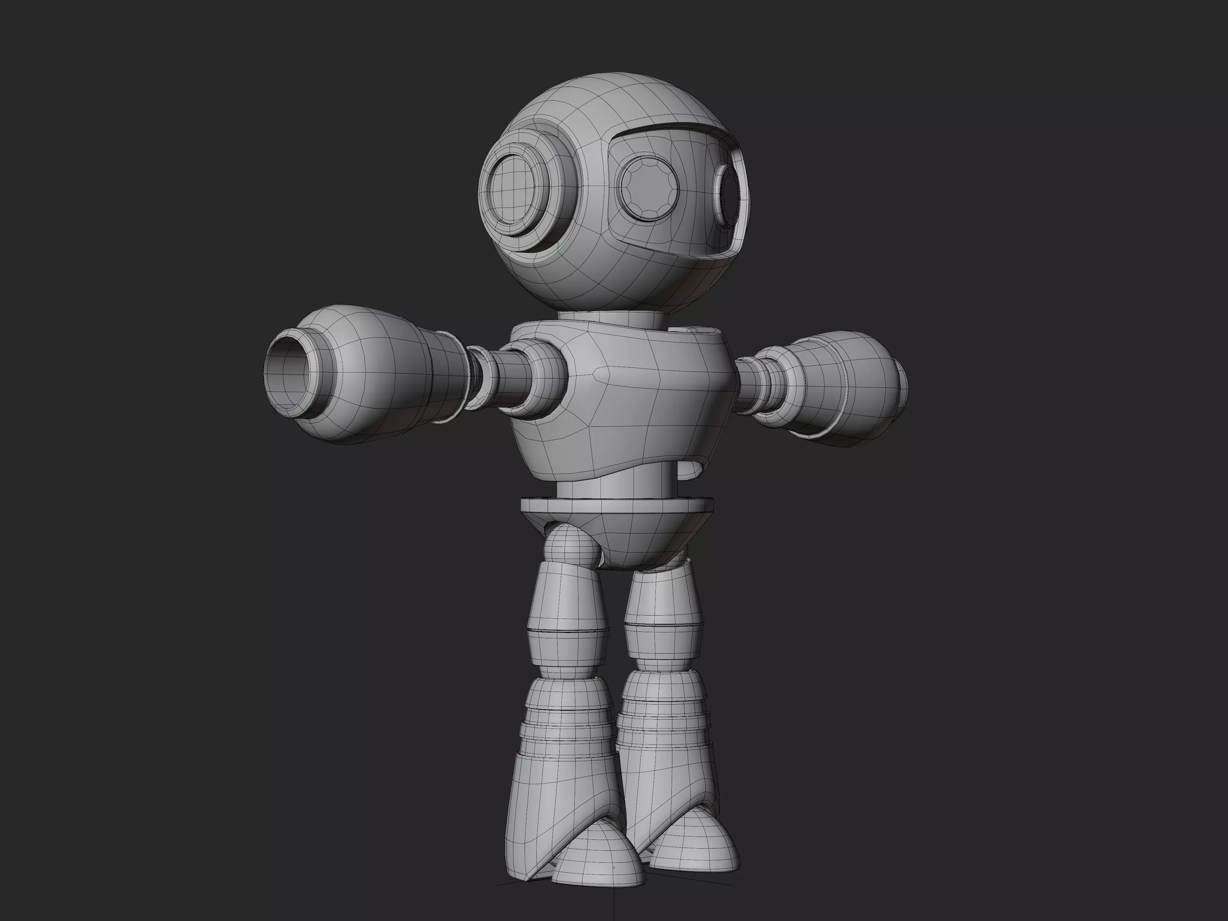 Cute Robo Free 3D Model Free 3D model_8