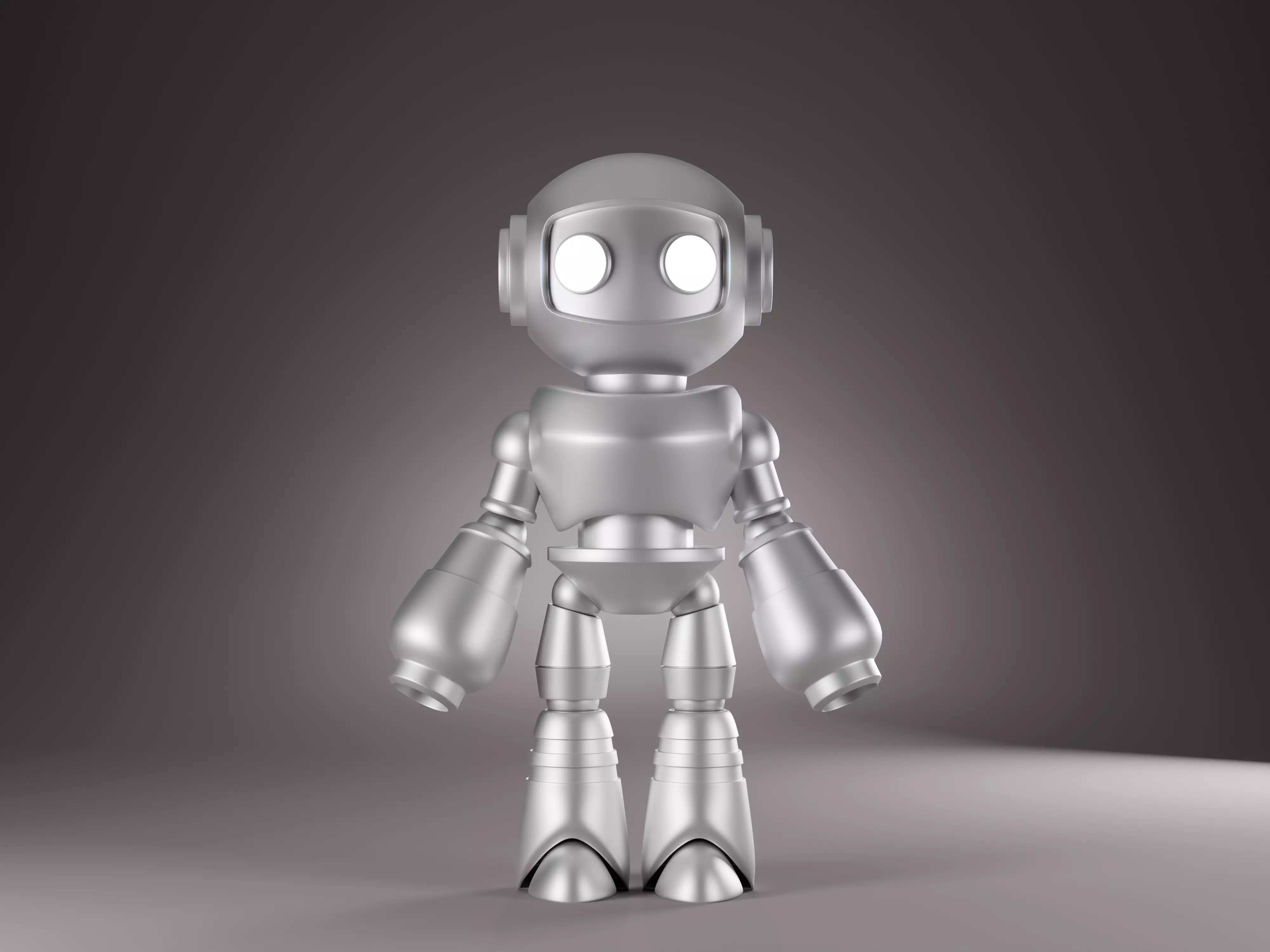 Cute Robo Free 3D Model Free 3D model_1