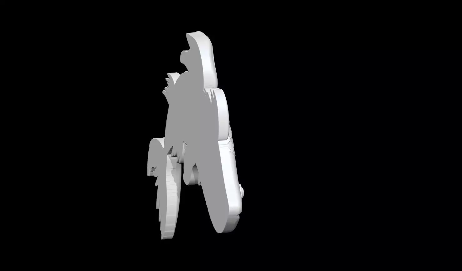 Fish Relief 3D Printable Model 3D print model_13