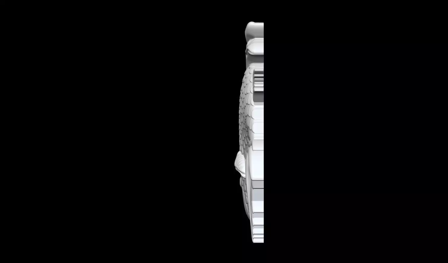 Fish Relief 3D Printable Model 3D print model_10