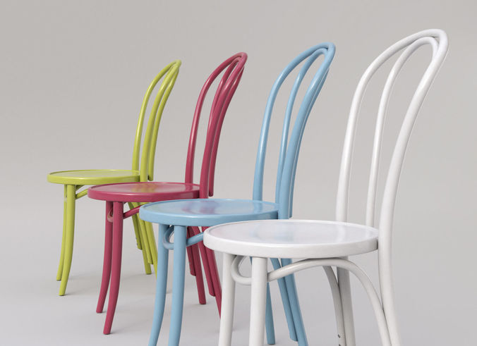 Vienna Dining Chair 3D model 5
