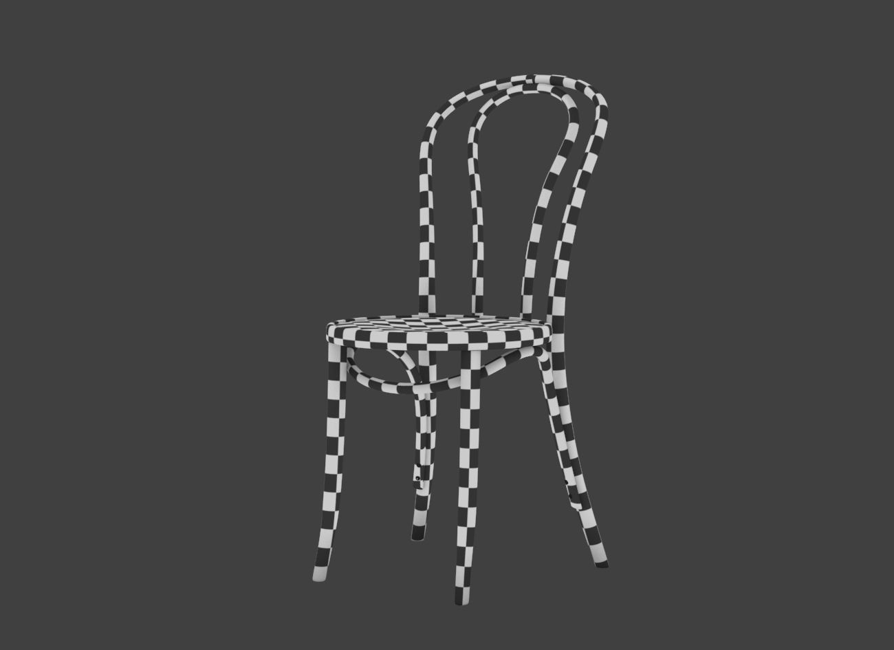 Vienna Dining Chair 3D model_7