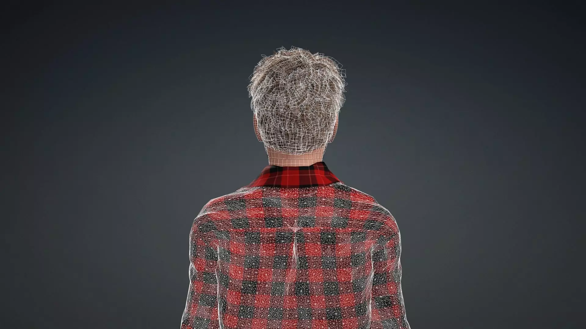 Realistic Male Character 3D Model 3D model_16