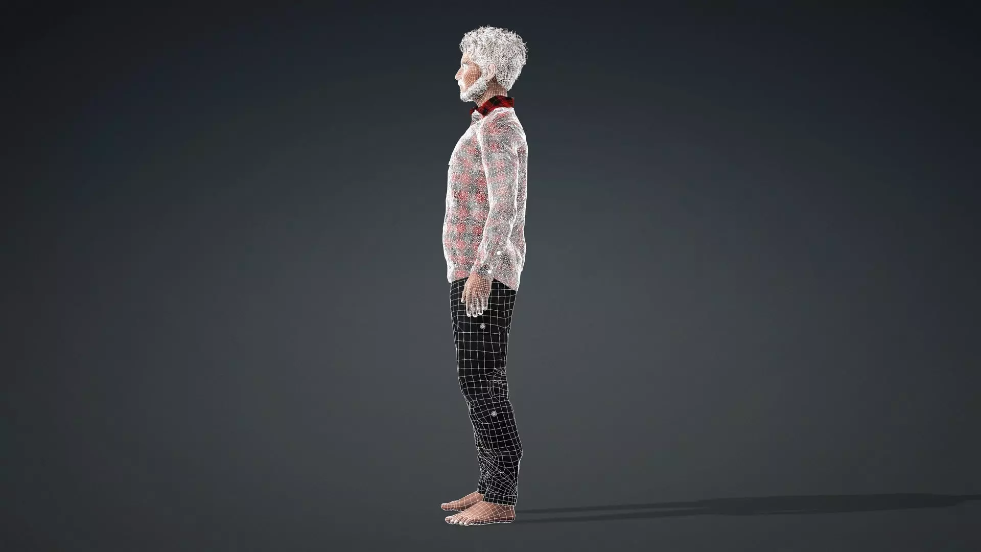 Realistic Male Character 3D Model 3D model_14