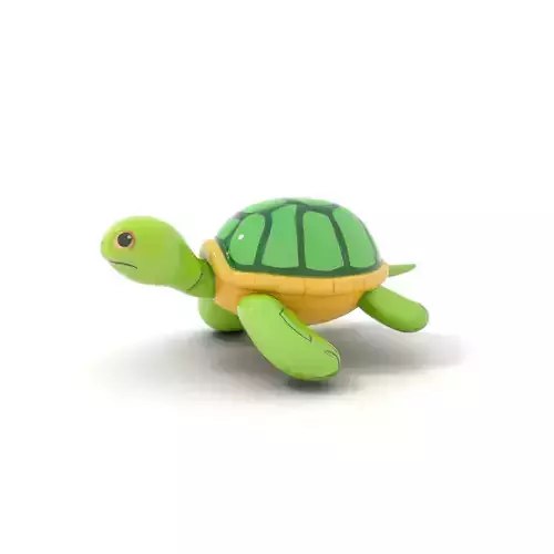 Inflatable Green Turtle model pack