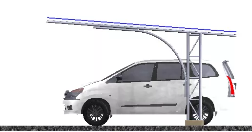 Parking Garage 3D model_0