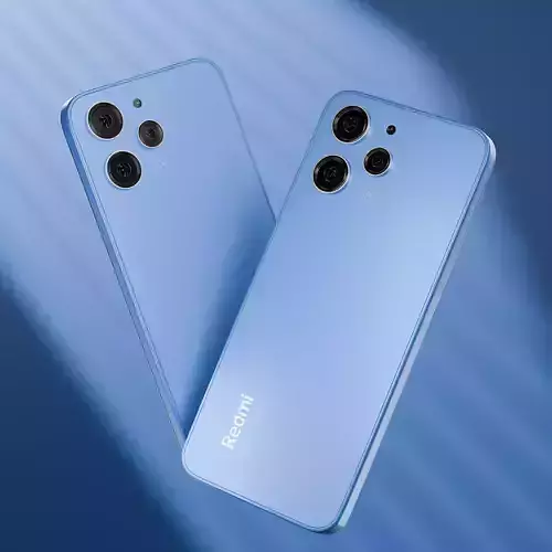 Redmi 12 Mobile High Quality  3D Model Blender  