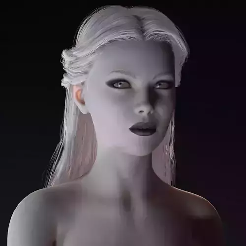 Realistic Female 3D Character  Rigged  Game Ready  FBX OBJ 