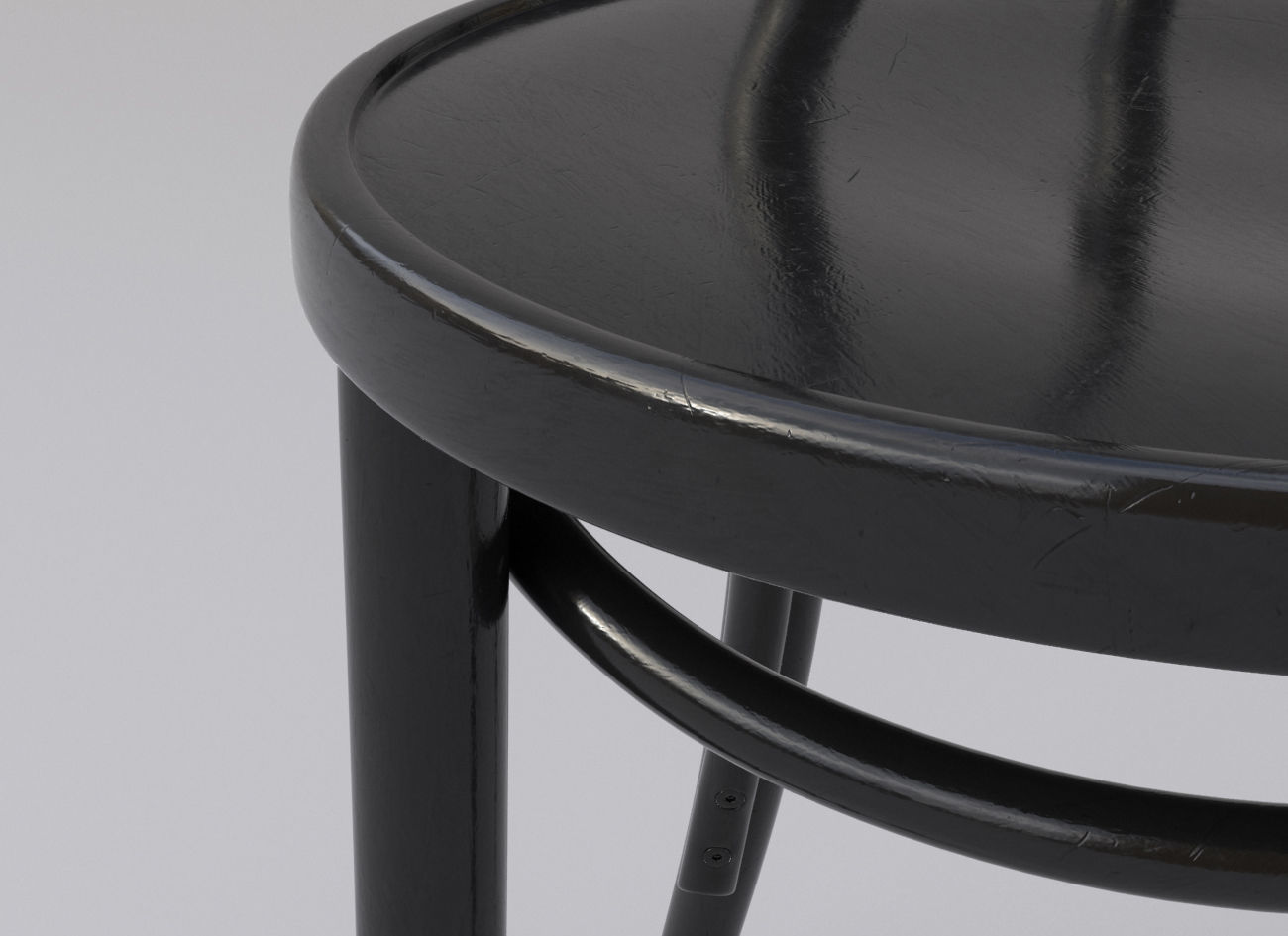 French Kitchen Dining Set 3D model_11