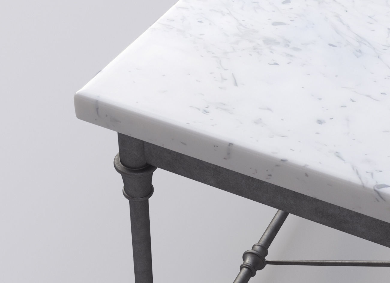 French Kitchen Dining Set 3D model_9