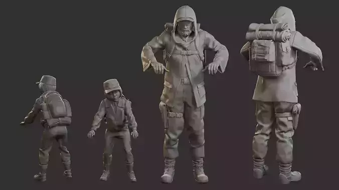 Post-Apocalyptic Male PAM3 001