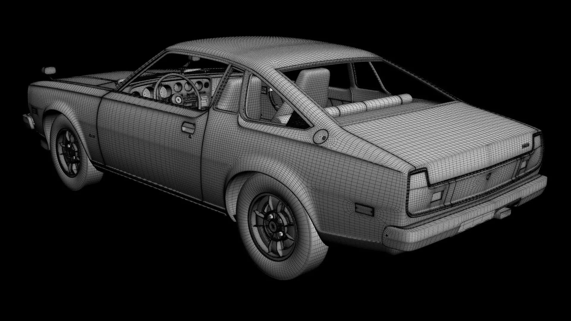 Mazda RX5 3D model_16