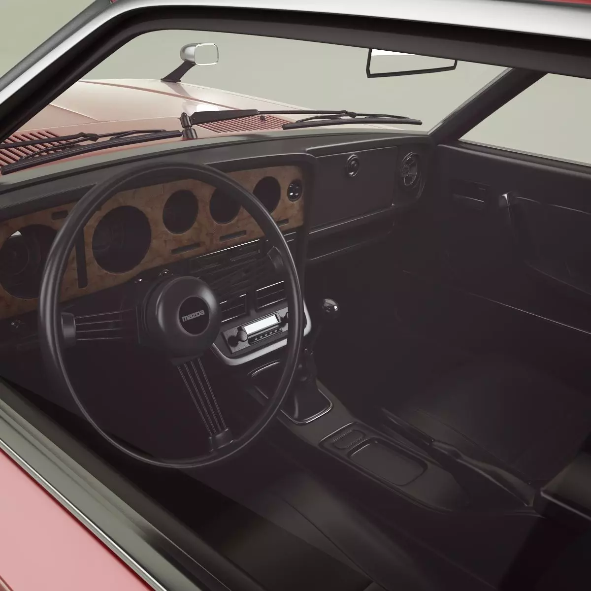Mazda RX5 3D model_8