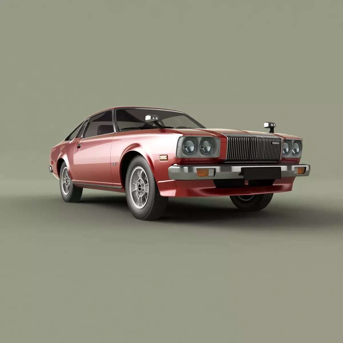 Mazda RX5 3D model_9
