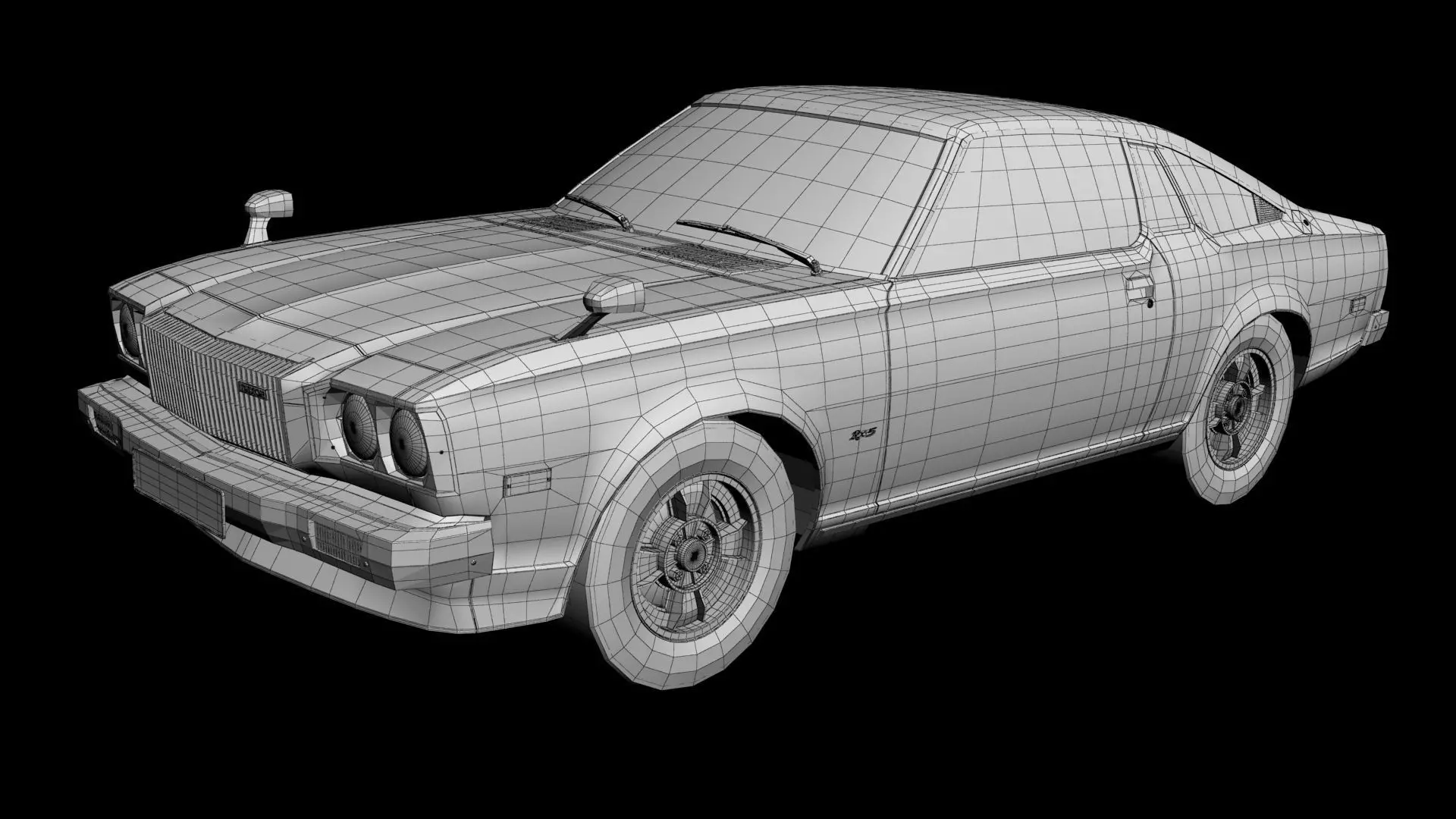 Mazda RX5 3D model_13