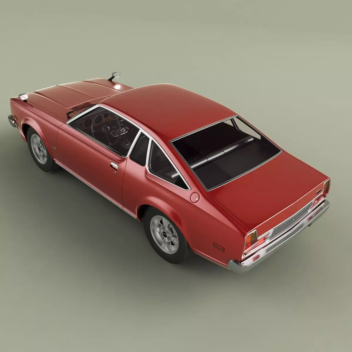 Mazda RX5 3D model_7