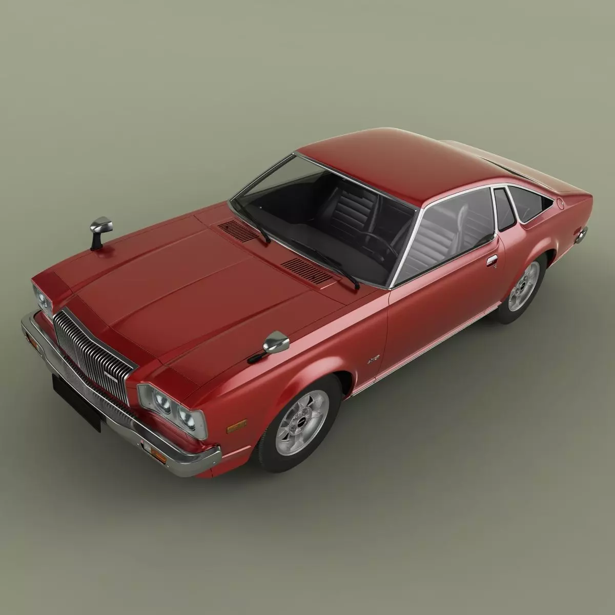Mazda RX5 3D model_5