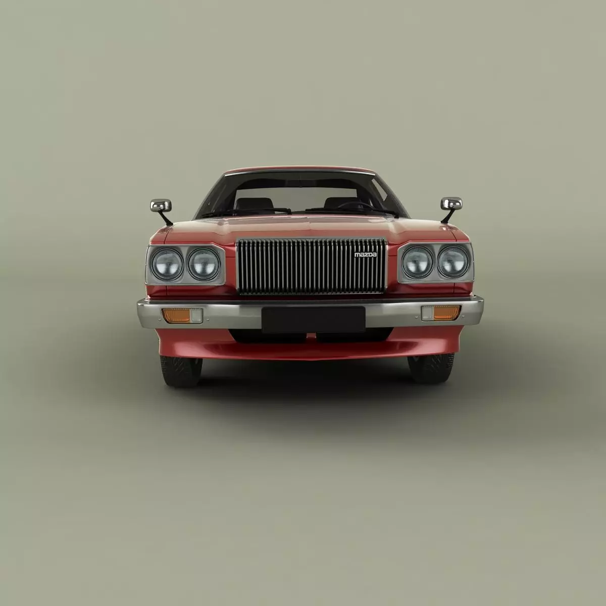 Mazda RX5 3D model_4
