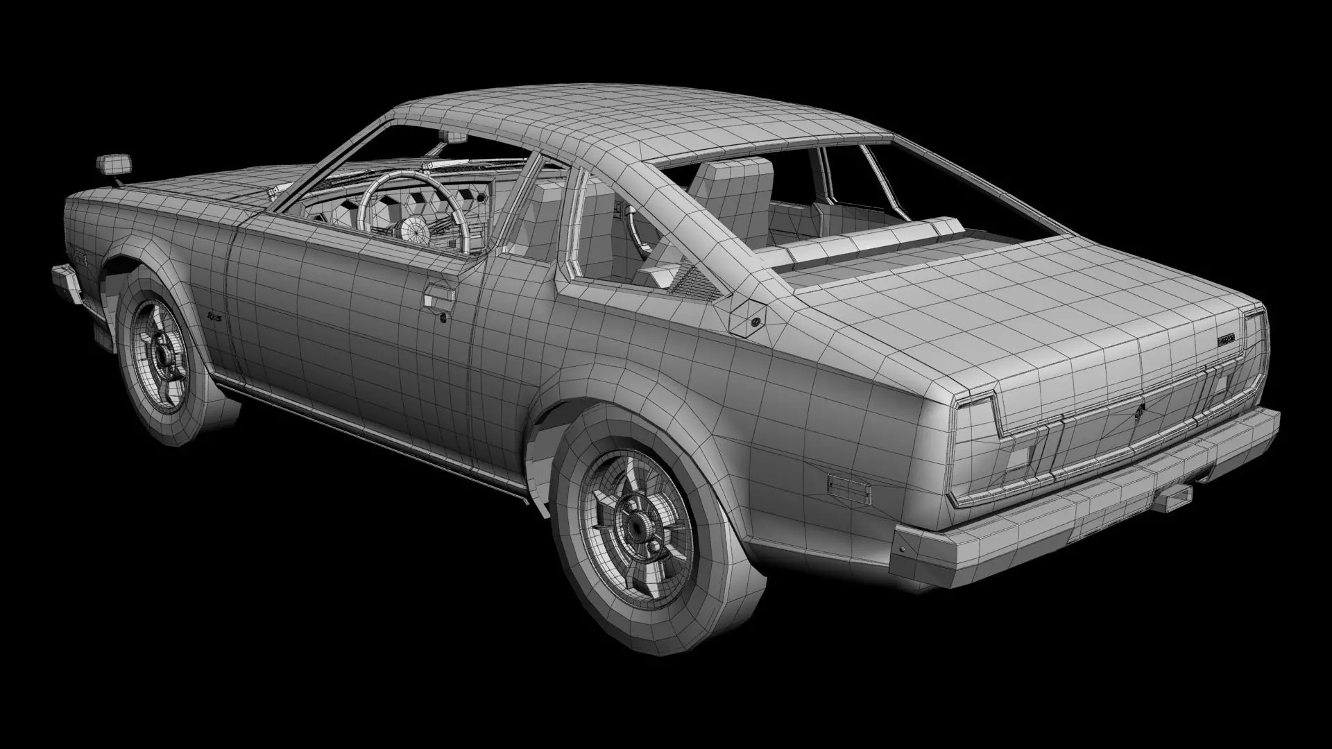 Mazda RX5 3D model_15