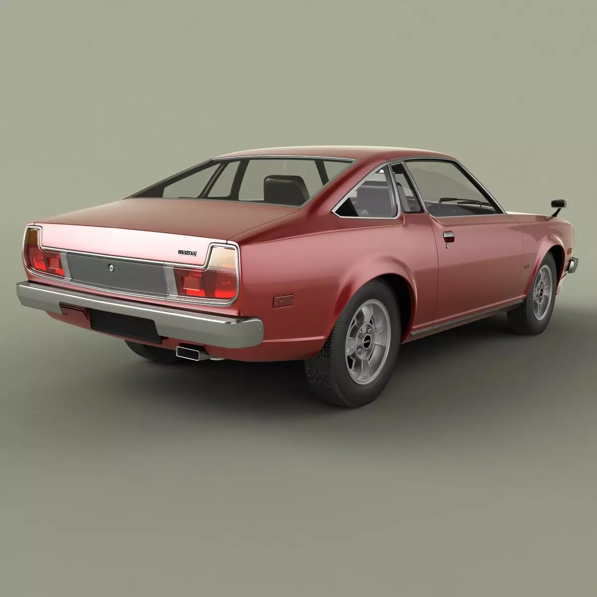 Mazda RX5 3D model_2