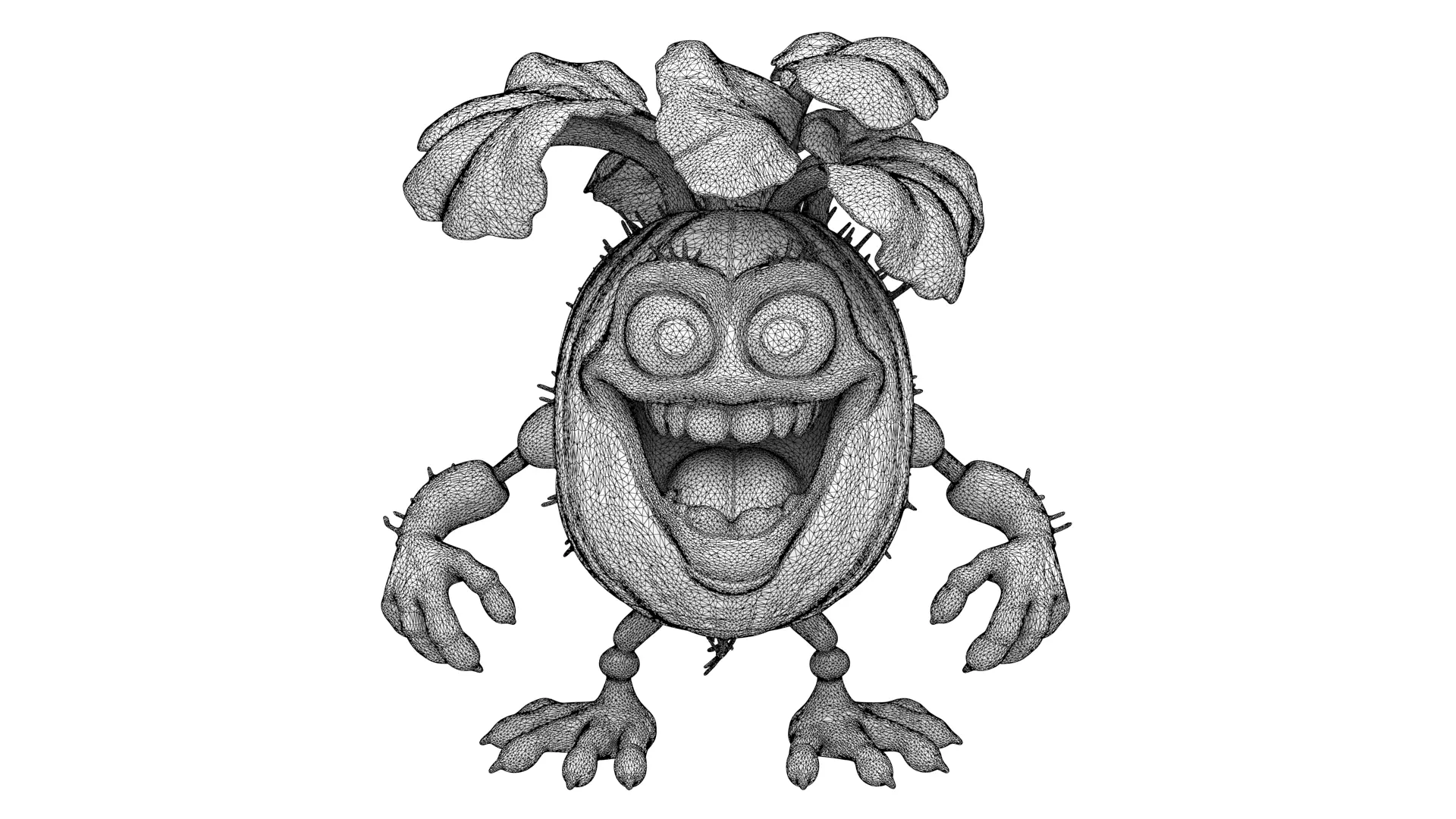 Mutant beet 3D model_10