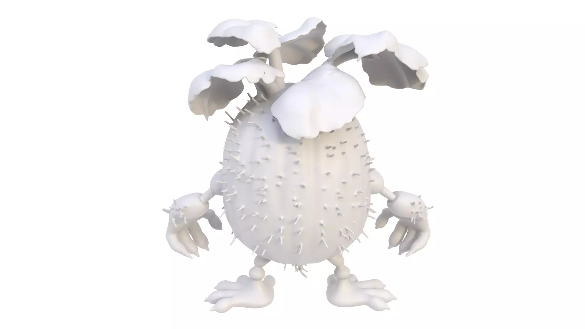 Mutant beet 3D model_6