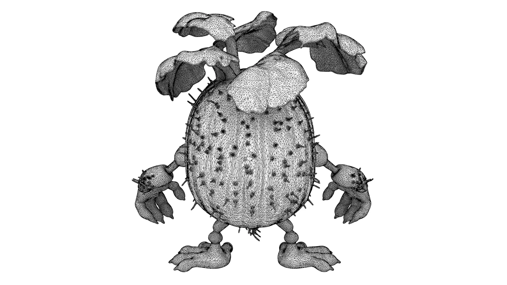 Mutant beet 3D model_11