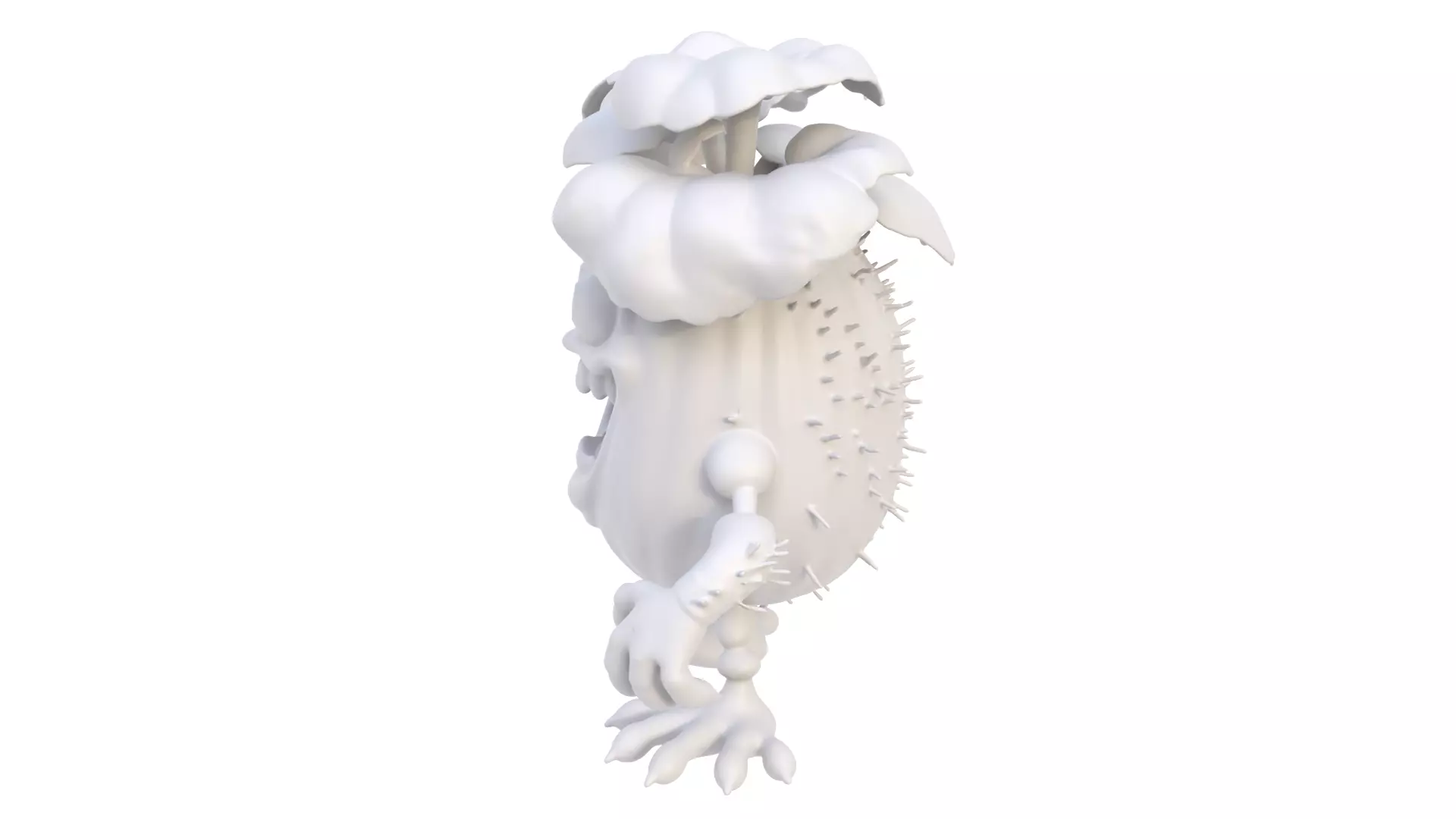 Mutant beet 3D model_4