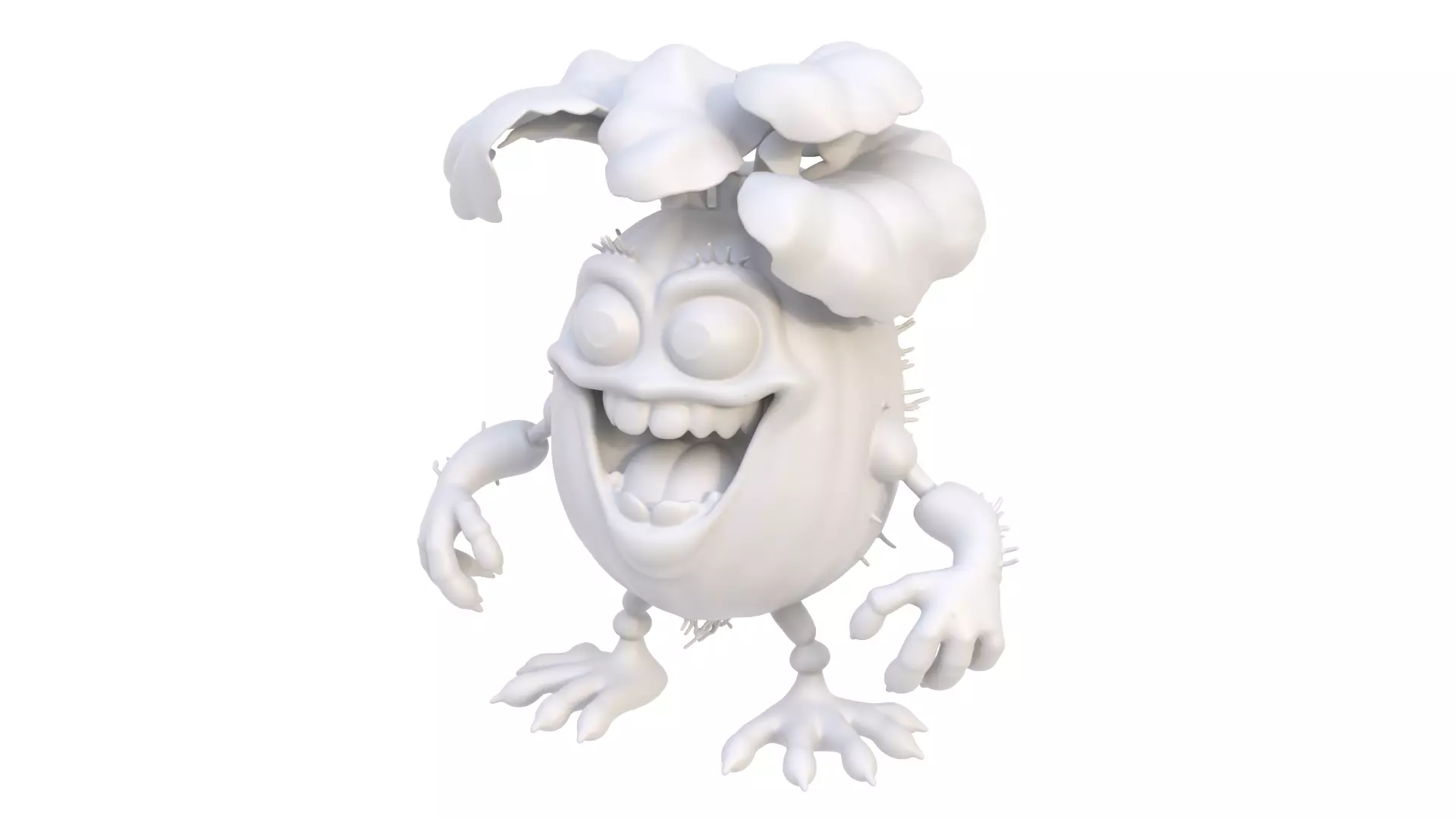 Mutant beet 3D model_0