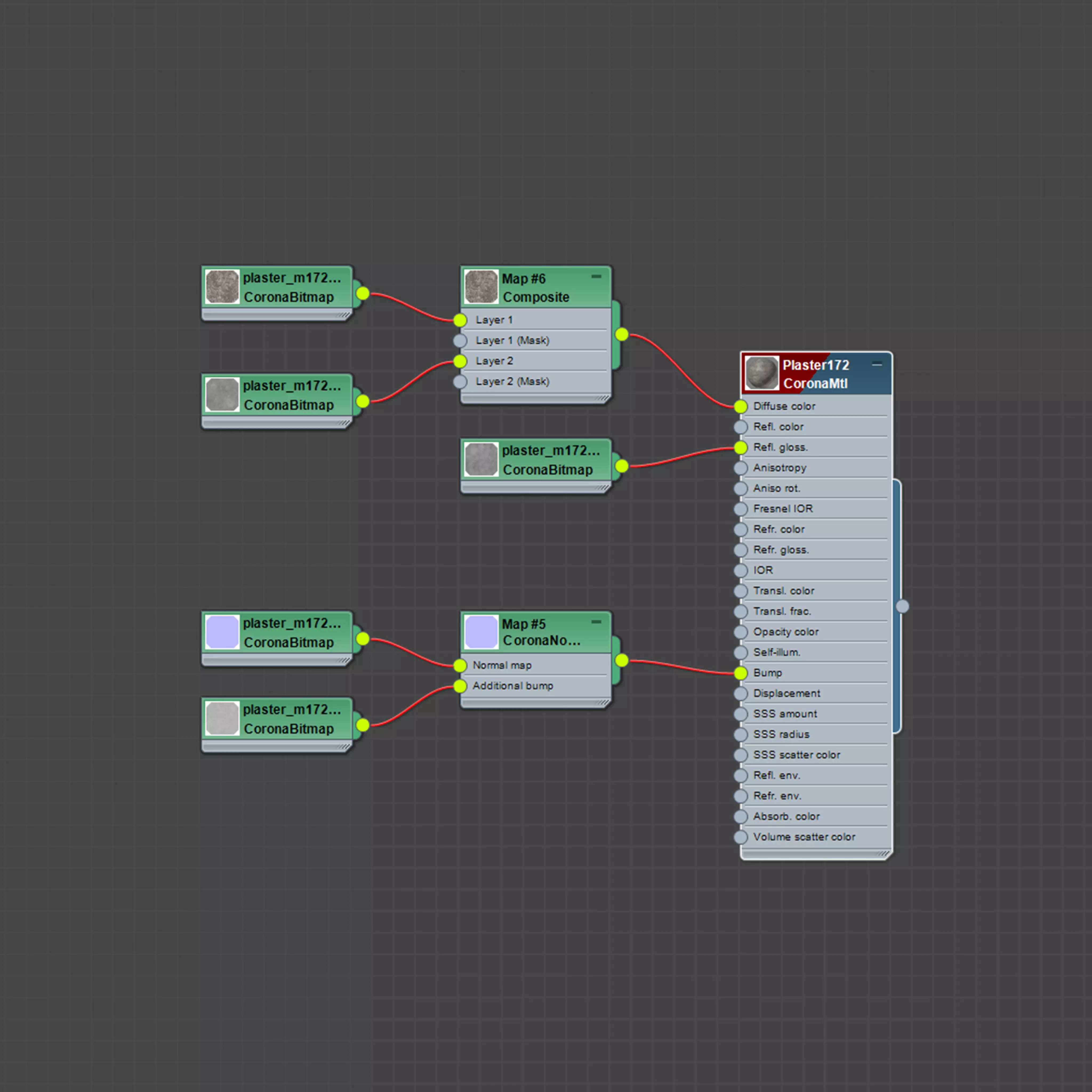 Plaster Material 172 3D model_3